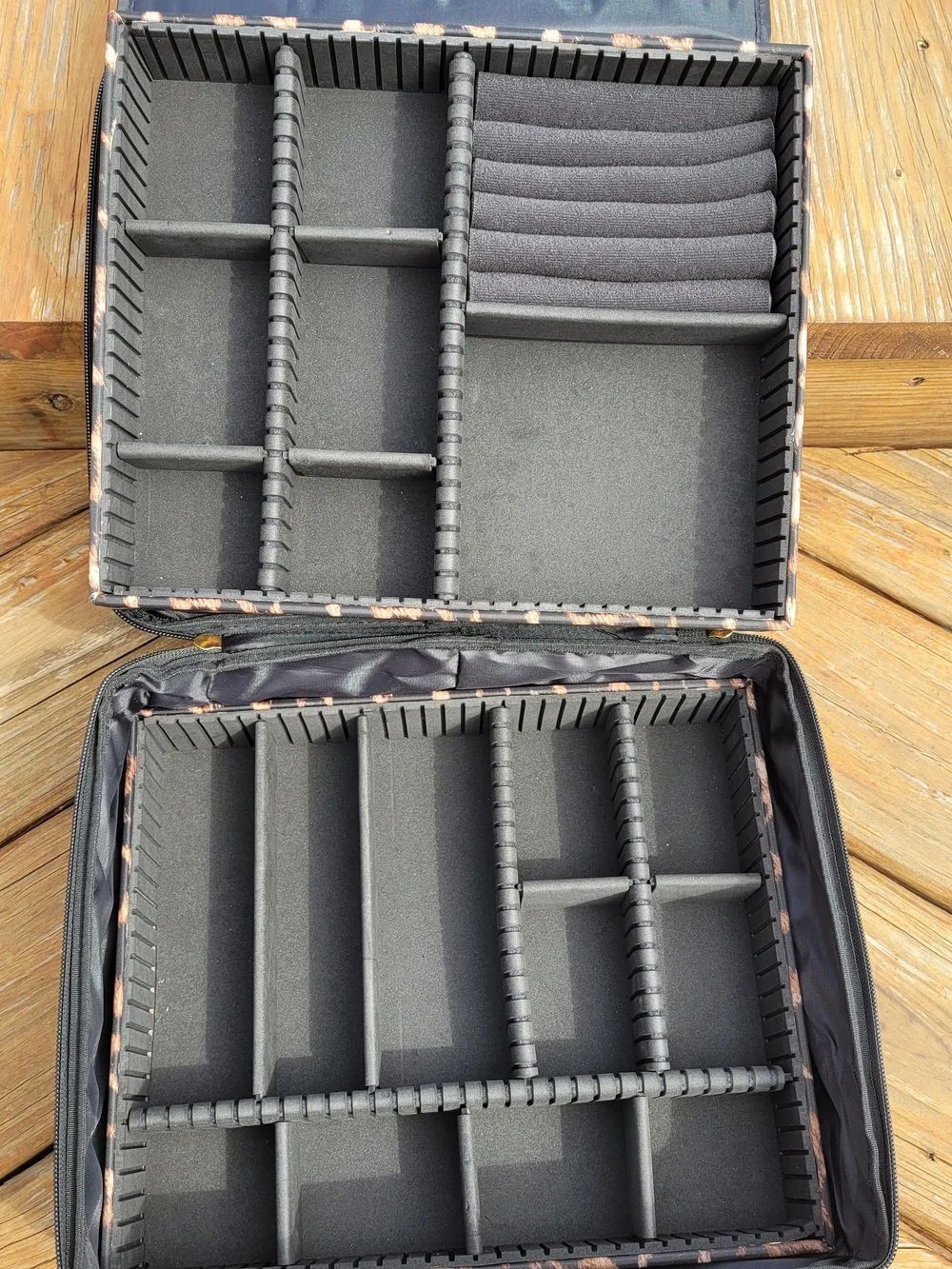 Joy Mangano Jewelry Organizer Leopard Travel Case Storage Box - Picture 4 of 7